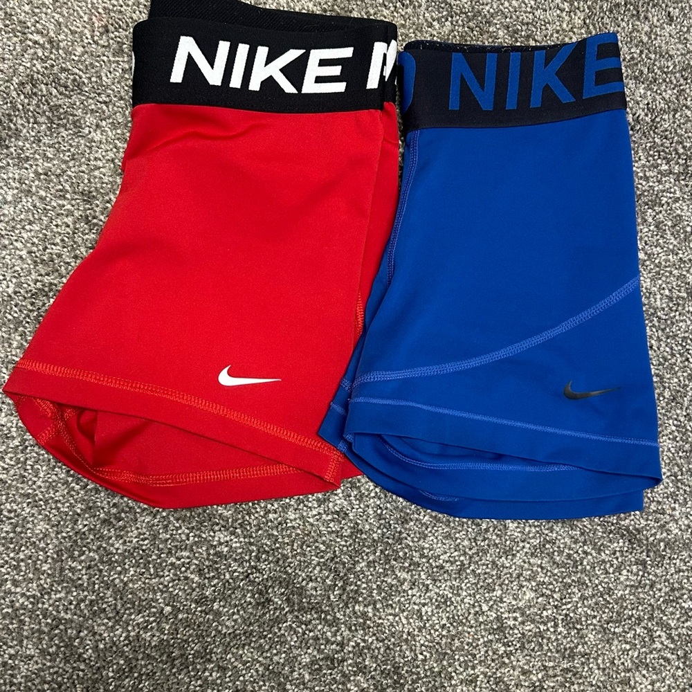Nike Red and Blue spandex